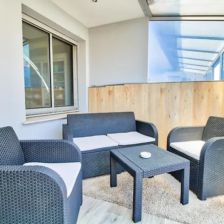 アパート Beautiful Sea View Downtown Apt With Terrace By Guestready